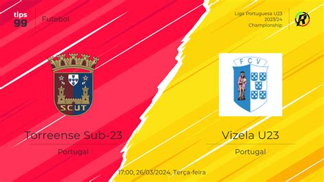 statistik torreense sub-23 vs vizela sub-23|Vizela U23 vs. Torreense U23 .